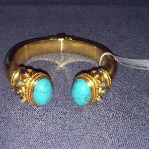 Julie Vos Turquoise cuff bangle, NWT